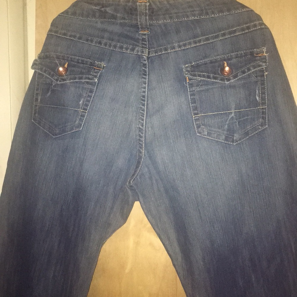 Distressed h&m jeans